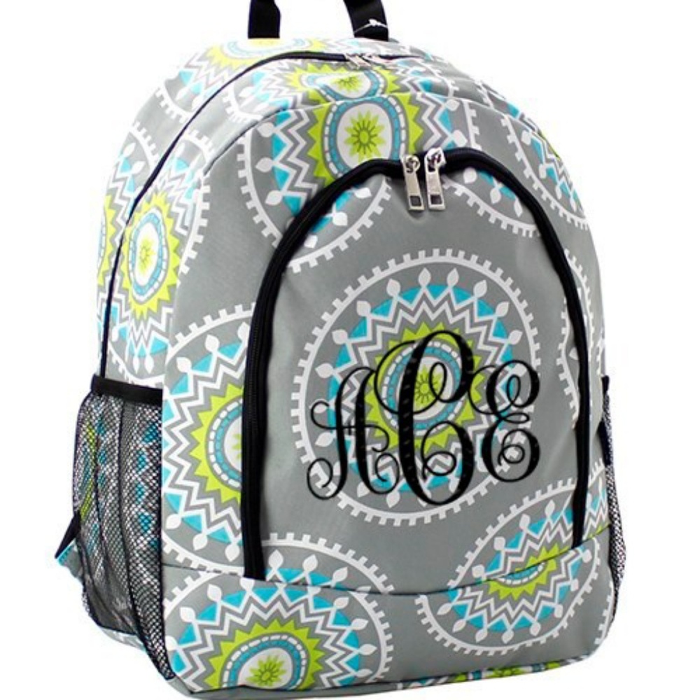 FUN CANVAS CHIC GARDEN BACKPACK/BOOK BAG!